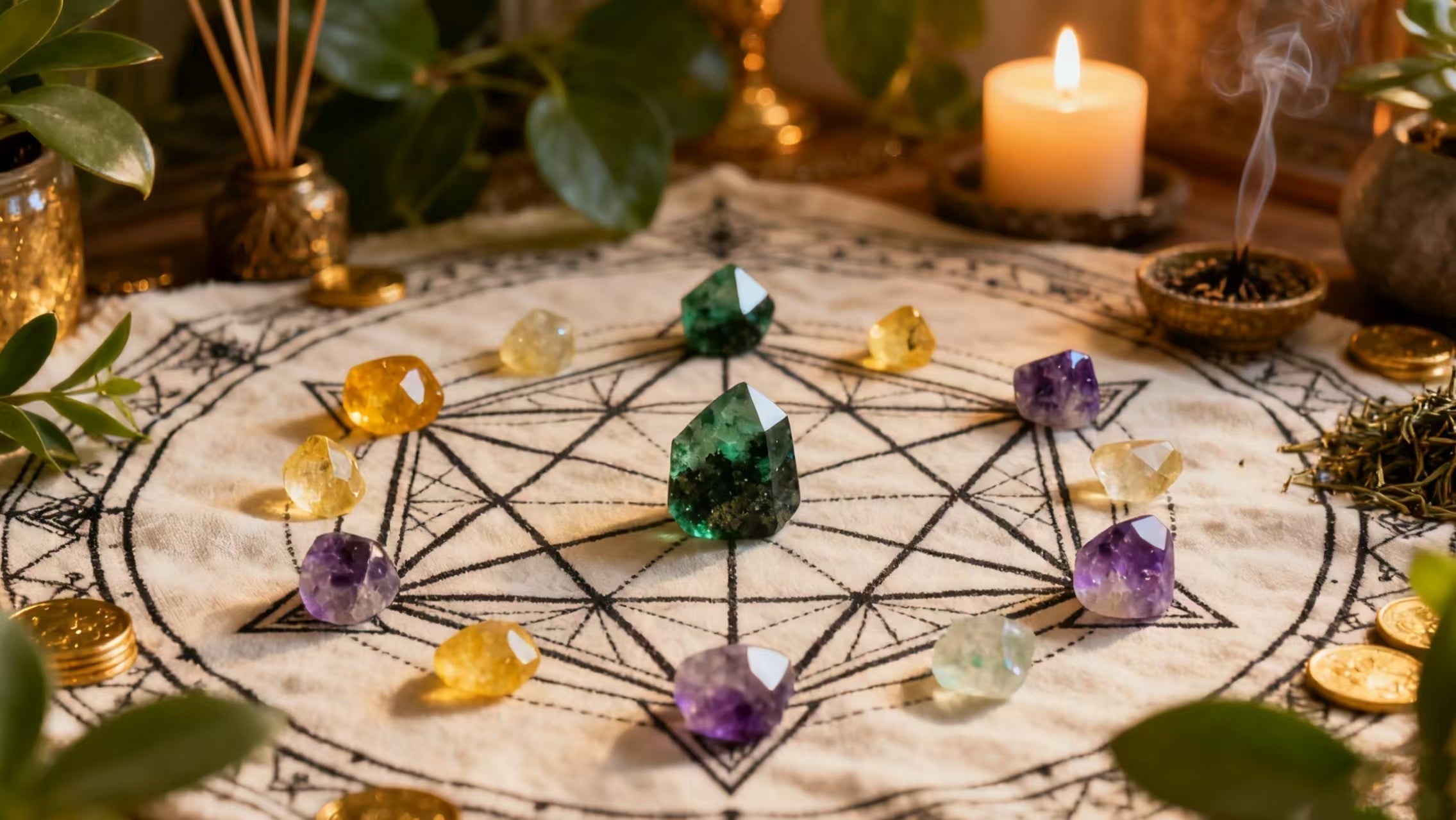 Crystals-for-Wealth-and-Abundance-A-Beginner-s-Guide LumeChing - Online Luck & Fashion Crystals Store - healing crystal bracelet