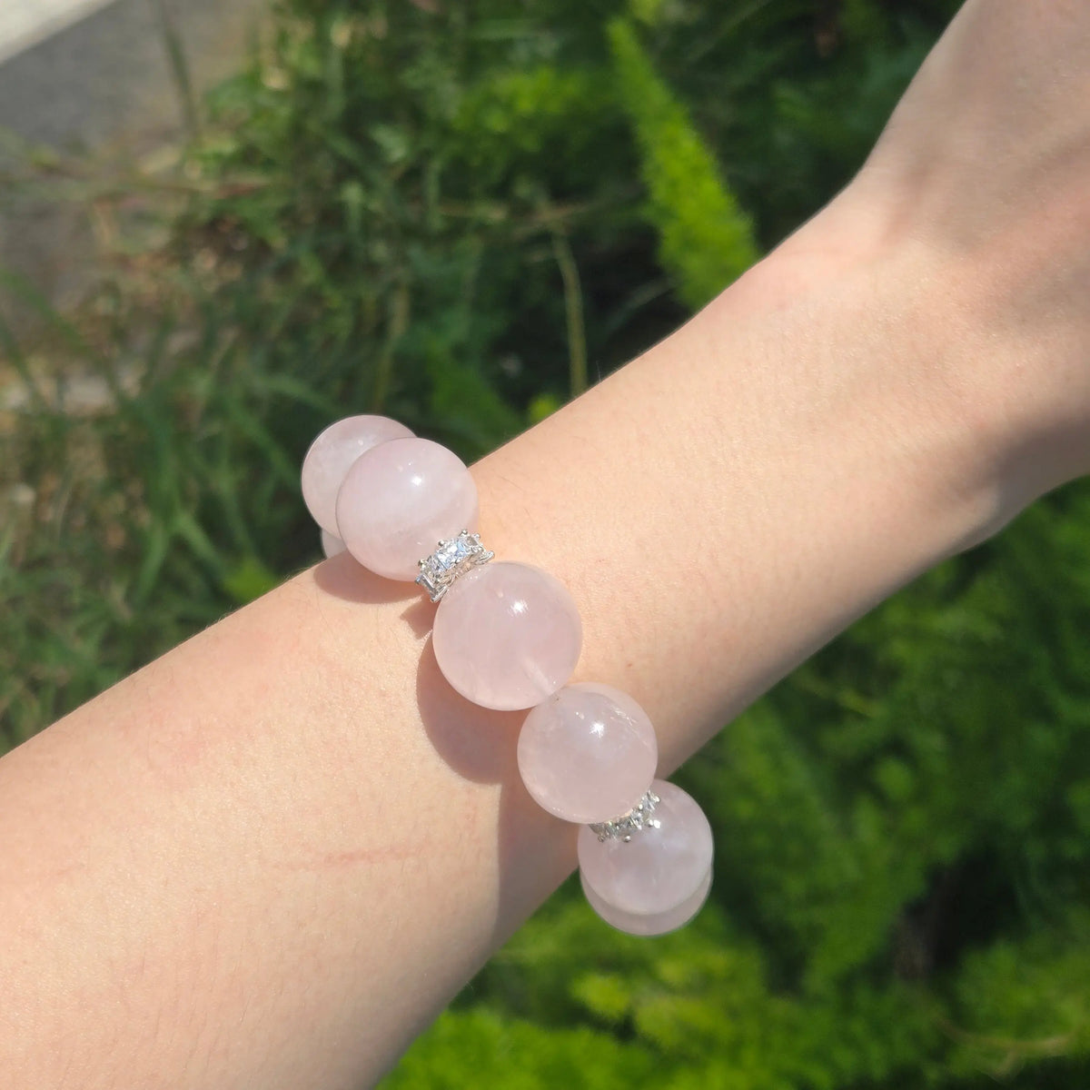 Good Luck Always Stays Lume Chinghealing crystal bracelet