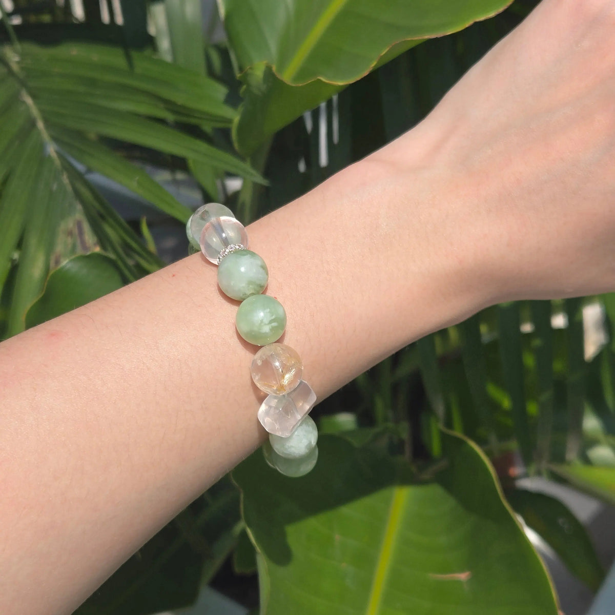 Colorful Life With Inner Silence Lume Chinghealing crystal bracelet