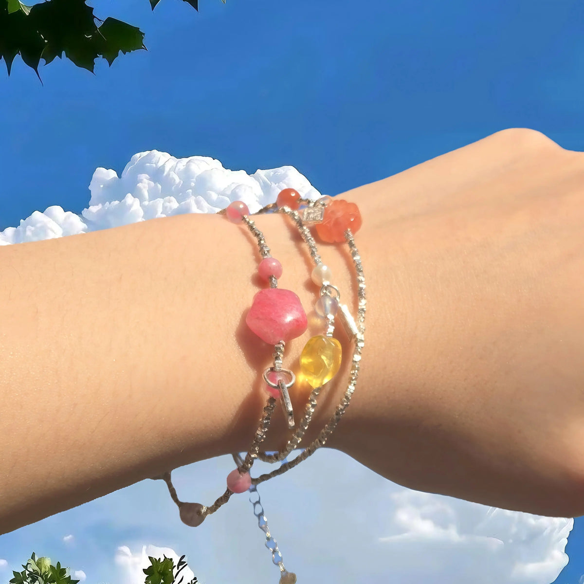 Enduring love & Healing Lume Chinghealing crystal bracelet