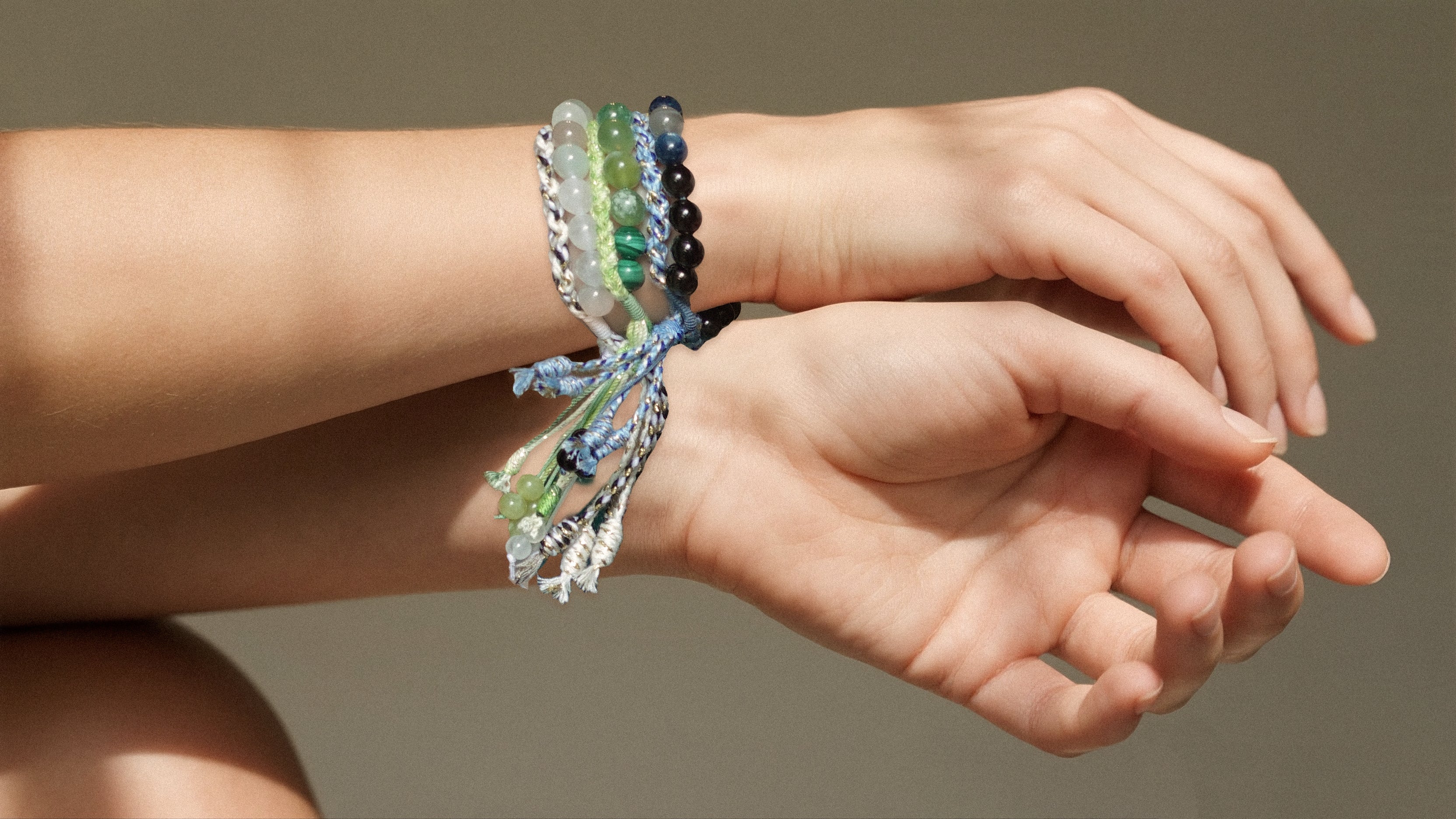 crystal beaded bracelet - best gemstones - healing crystal bracelet  - LumeChing